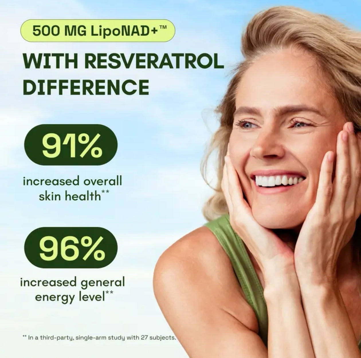 Cata-Kor NAD Supplement - Liposomal NAD 500 mg