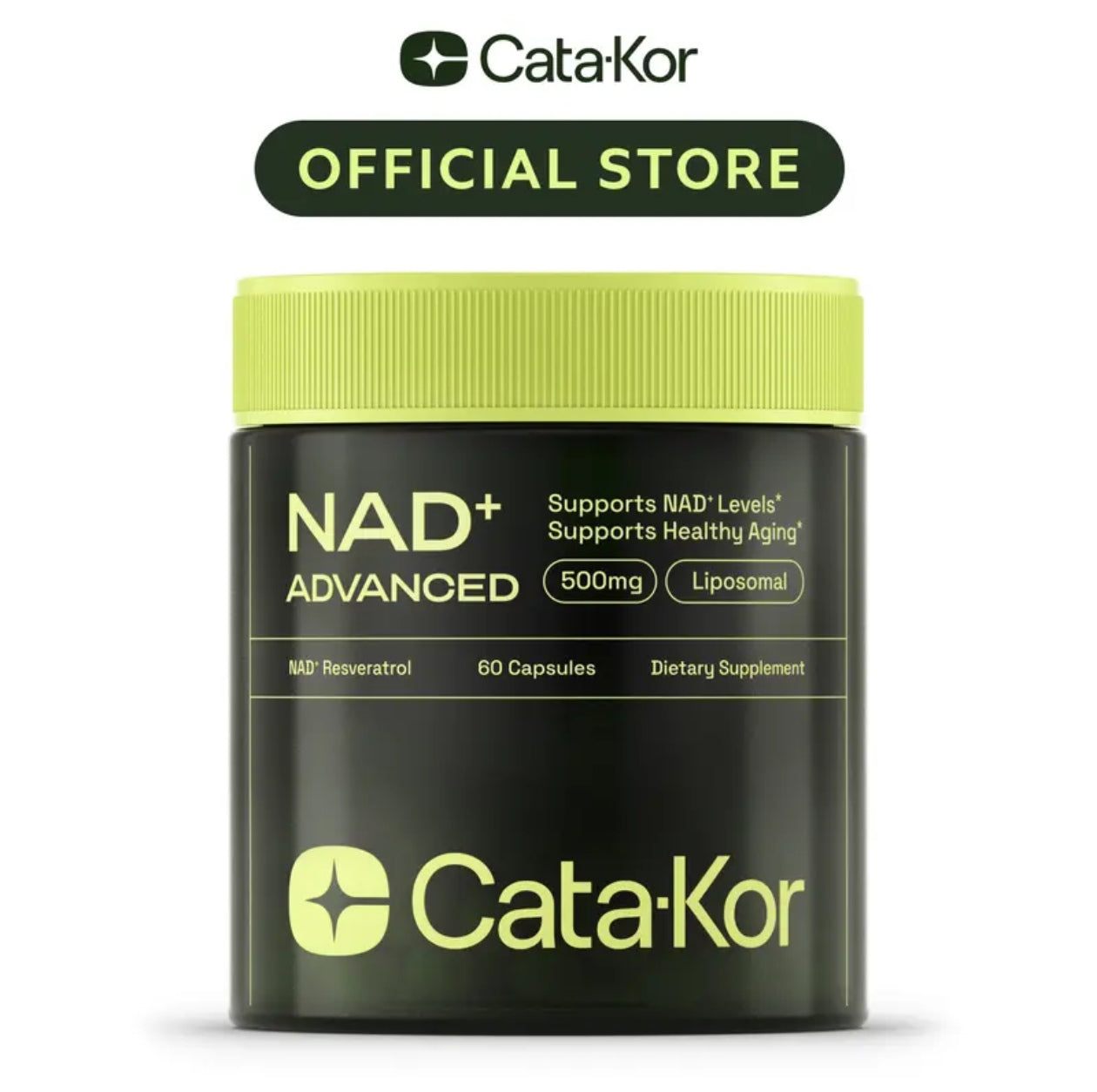 Cata-Kor NAD Supplement - Liposomal NAD 500 mg