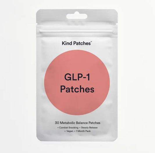 GLP-1 Patches with L Glutamine, Berberine, Chromium, Pomegranate and Cinnamon - 30 Count